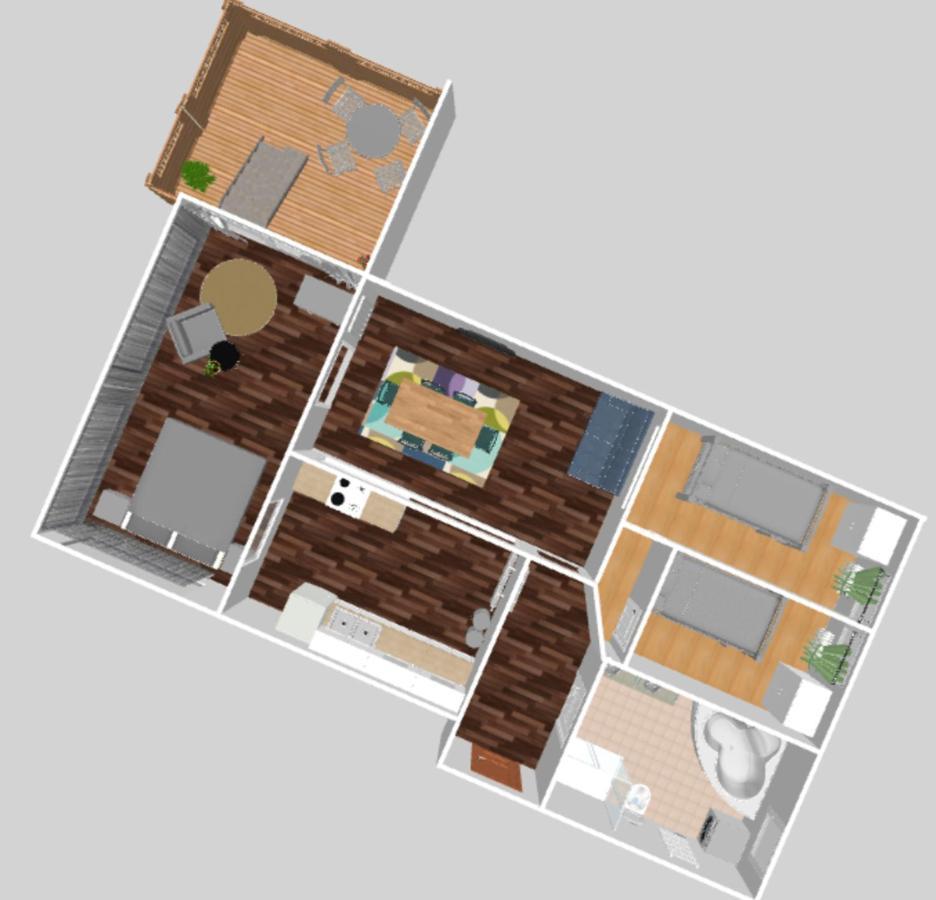 יינה Apartment Humboldt 3 Schlafzimmer,Wifi, Netflix Parken, Terrasse, Klimatisiert, Naehe Zentrum מראה חיצוני תמונה